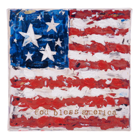 Flag Stars & Stripes Small Canvas