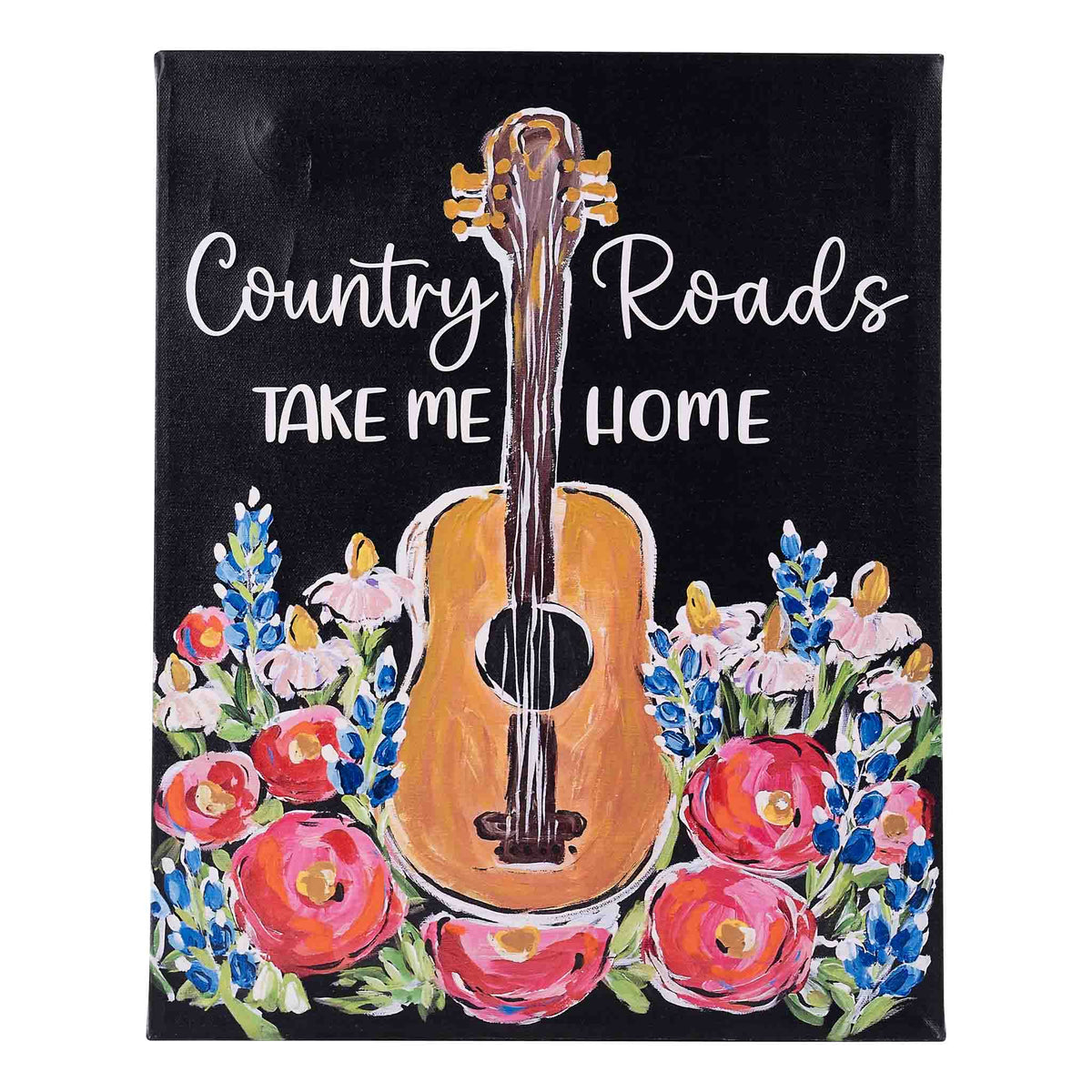 Country Roads Take Me Home Guitar Cavas