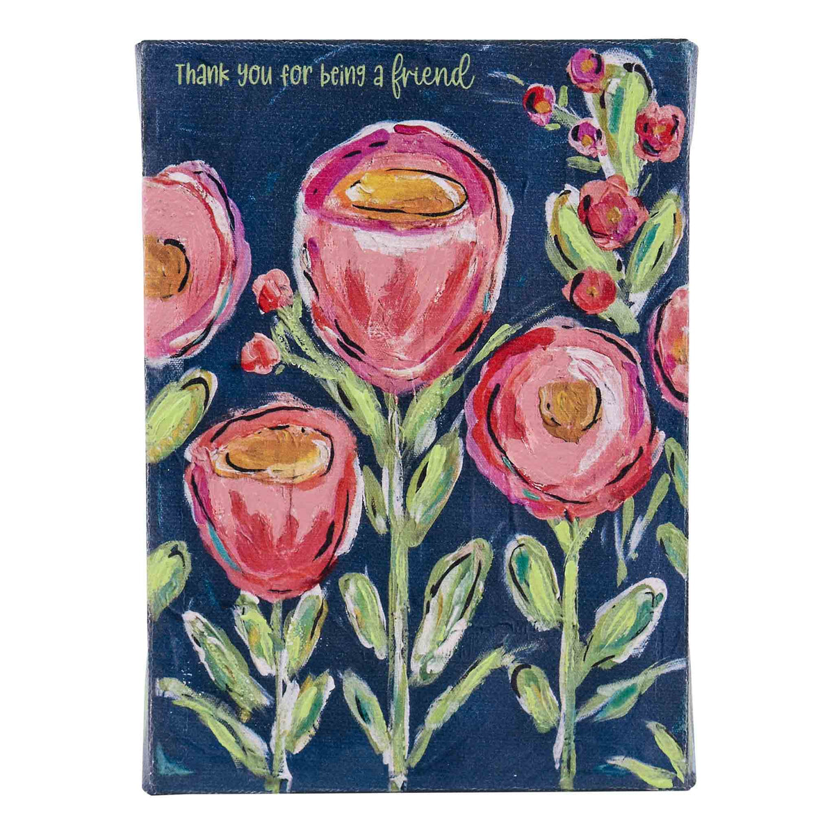 Bright Floral Friend Canvas