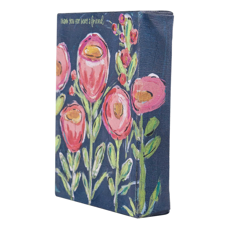 Bright Floral Friend Canvas