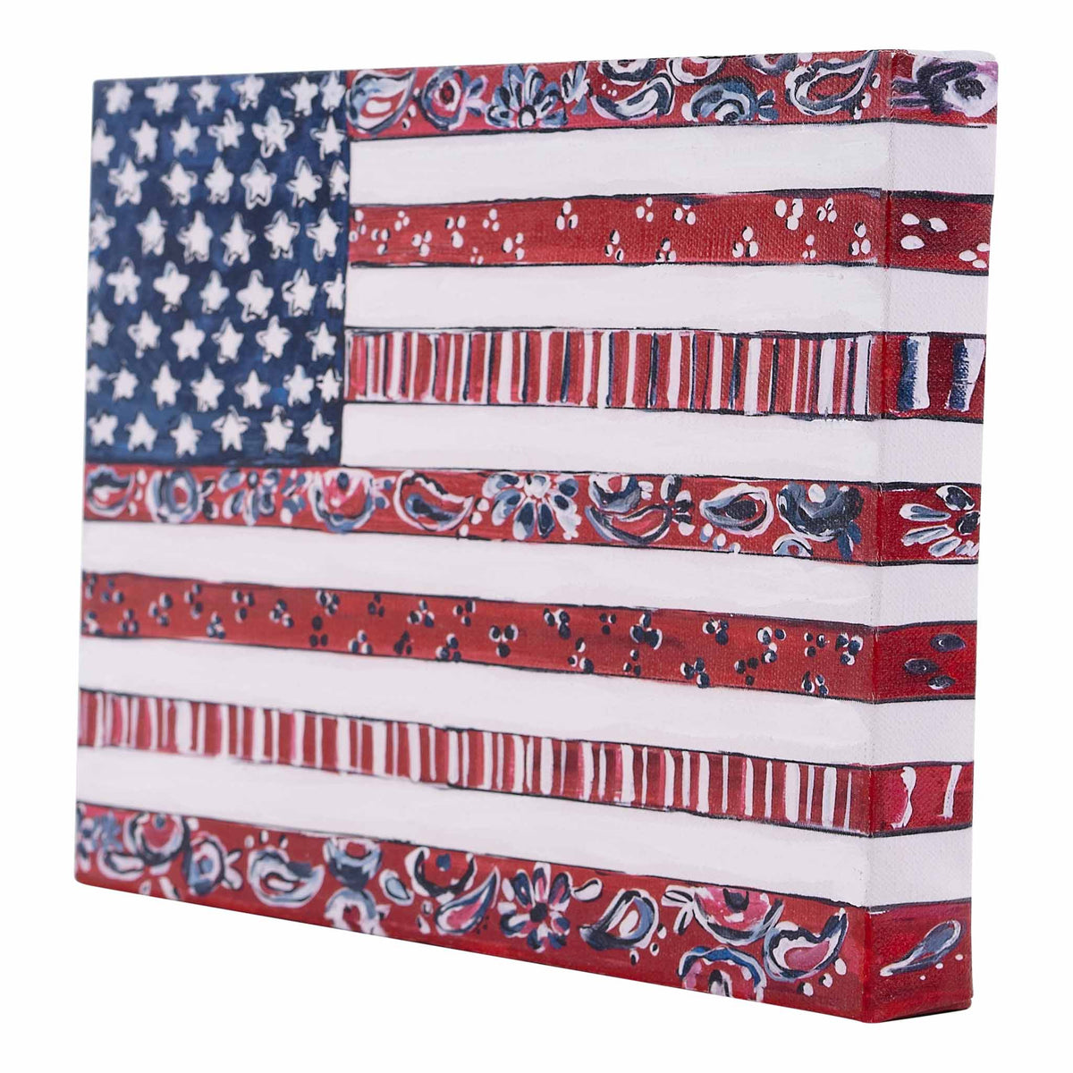 Patriotic Flag Canvas Small