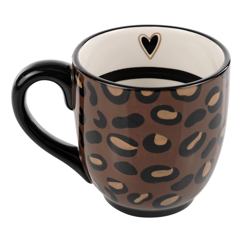 But First Coffee Cheetah Mug