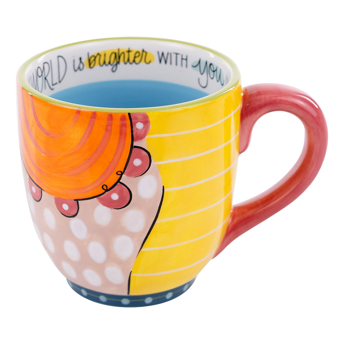 World Is Brighter With You Mug