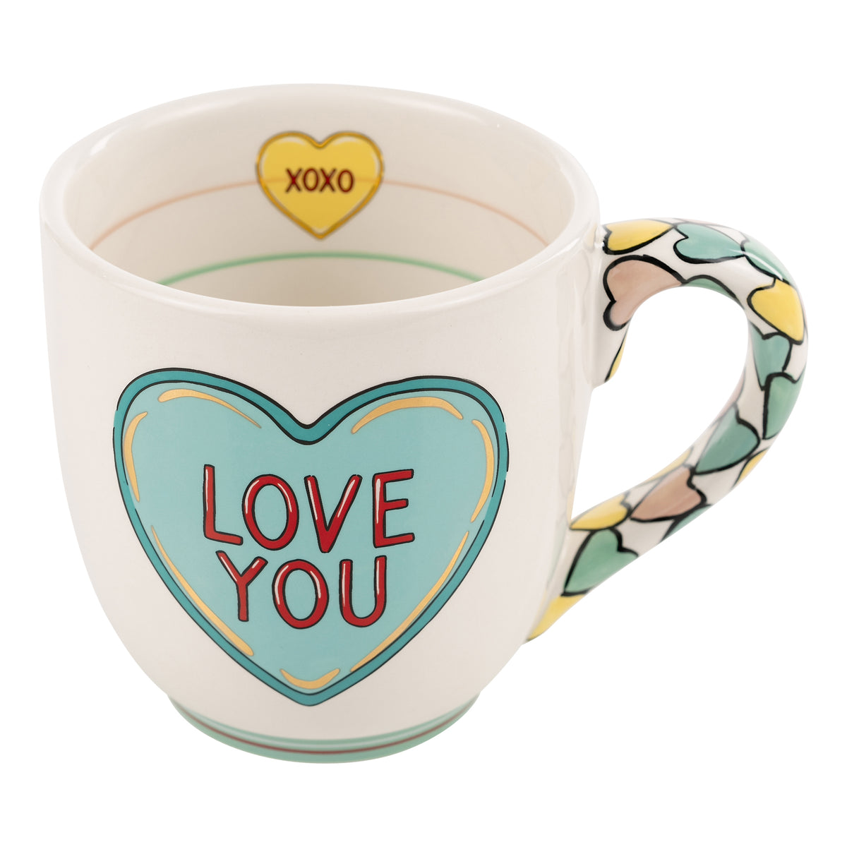 Conversation Hearts Mug