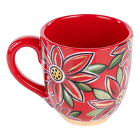 Poinsettia Mug