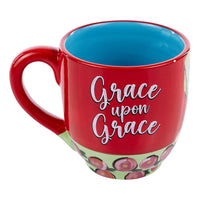 Red Church Mug