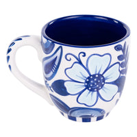 Blue & White Flower Mug