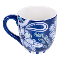 Blue Flower Garden Mug