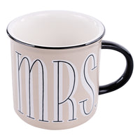 Neutral Mr. & Mrs. Campfire Mugs