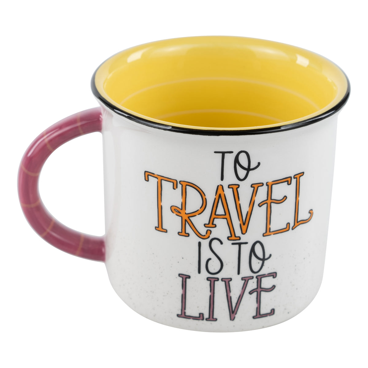 To Travel Is To Live Camper Mug