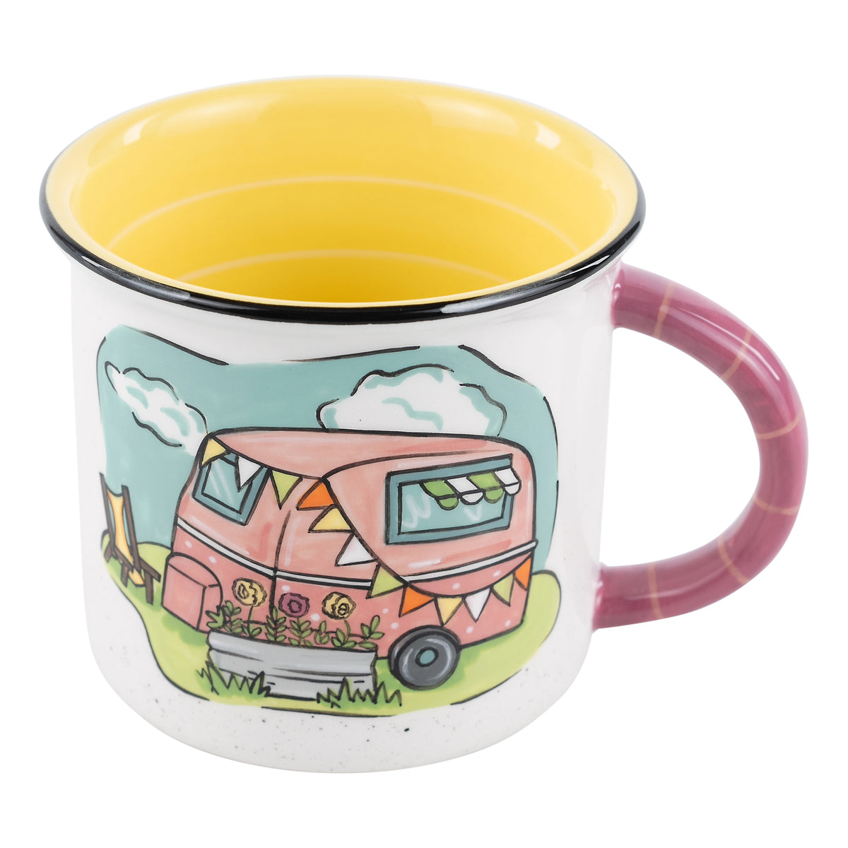 To Travel Is To Live Camper Mug