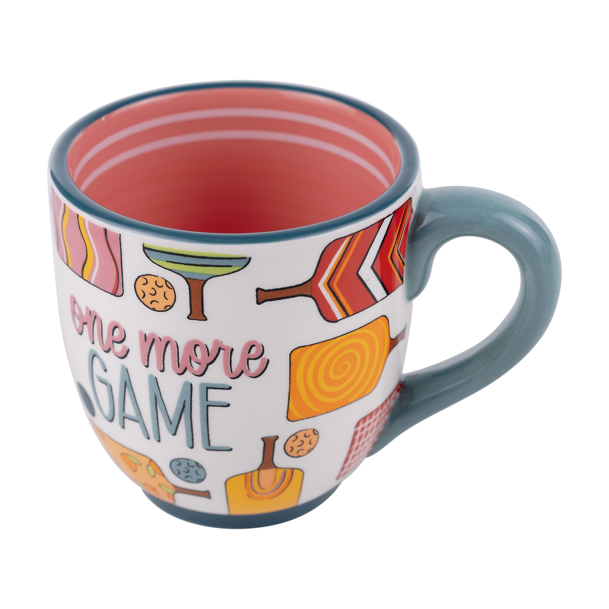 One More Game Pink Mug