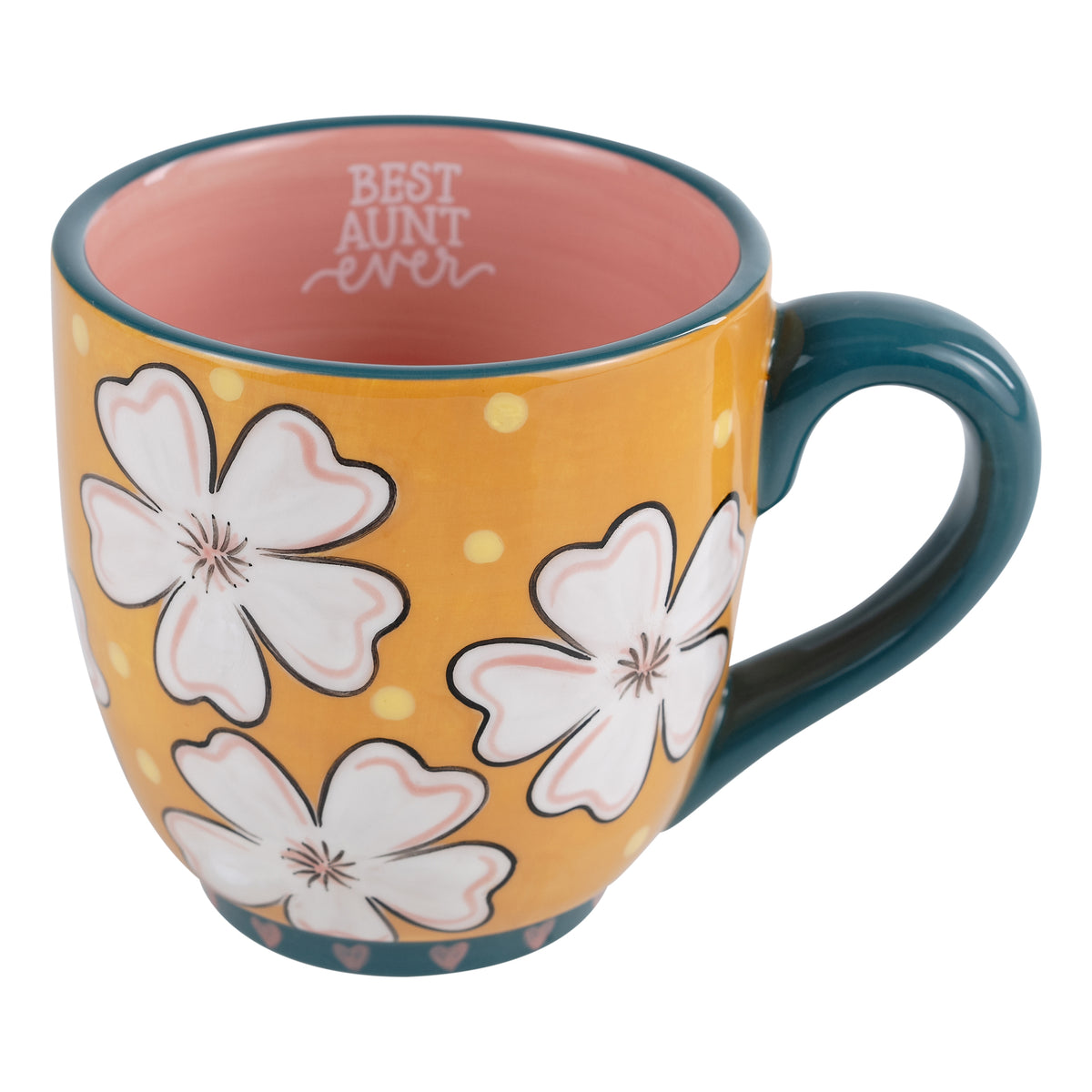 Best Aunt Ever Flower Mug