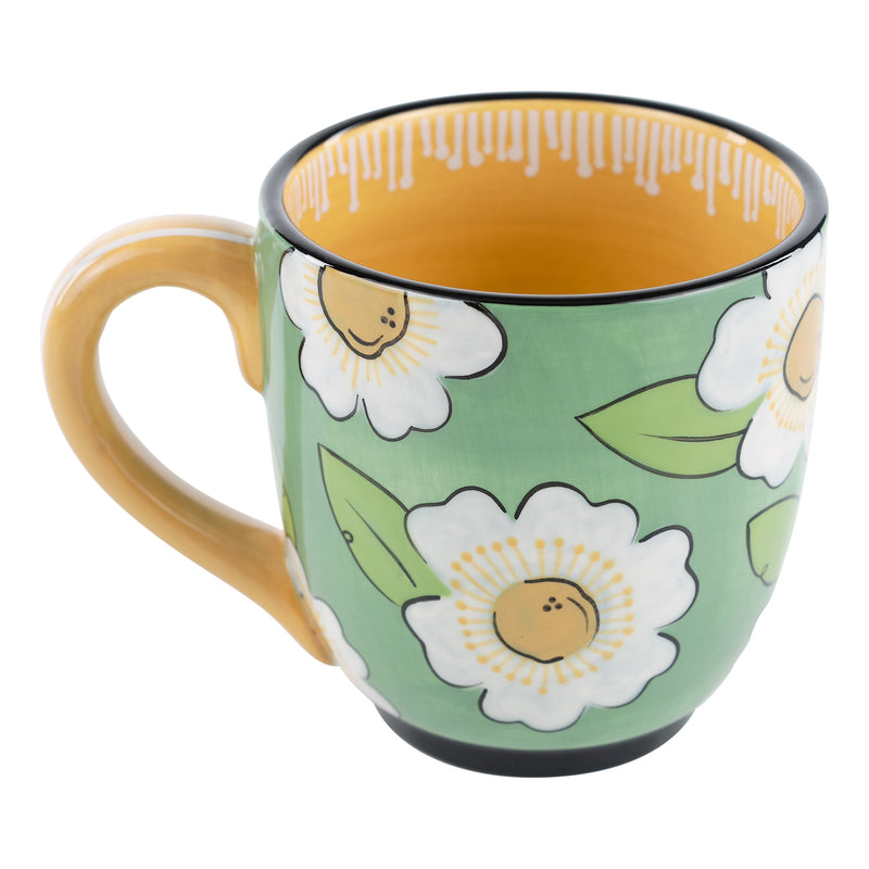 Sisters Best Friends Flower Mug