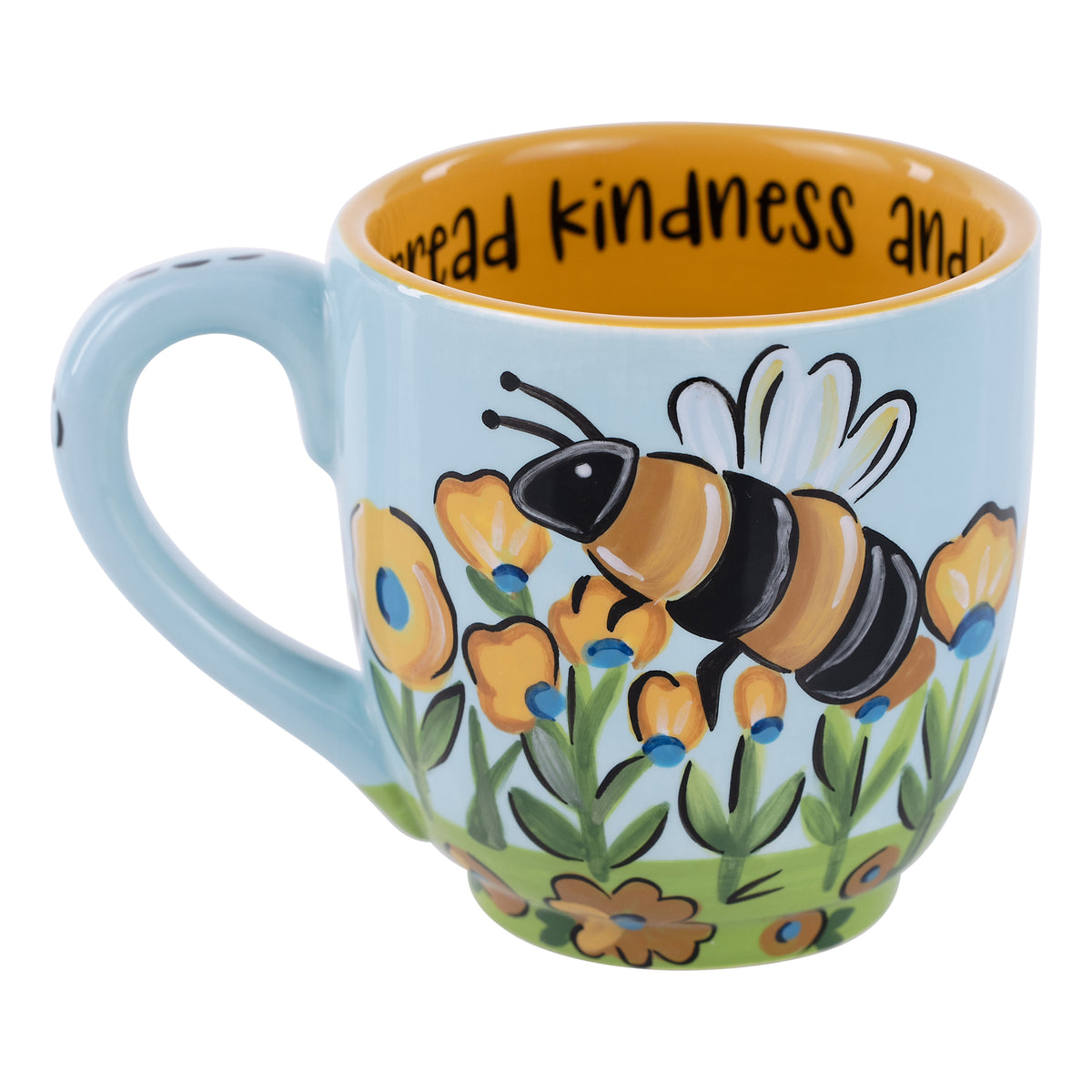 Bee Kind Flower Mug