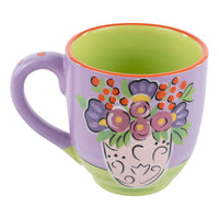 Lavender Blooms Floral Sister Mug