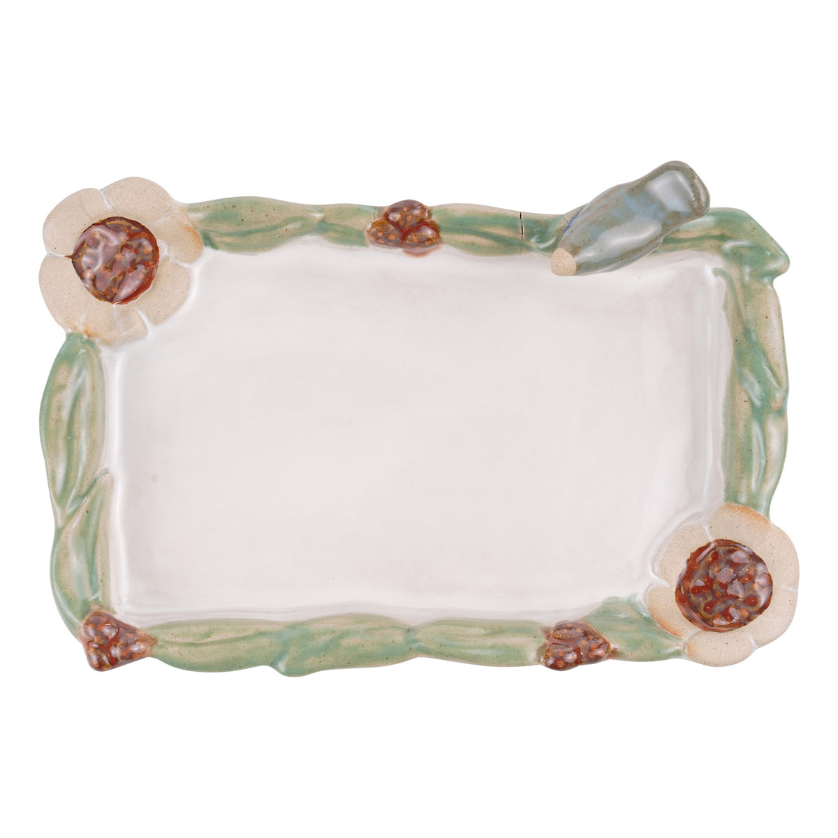 Blue Bird Trinket Tray