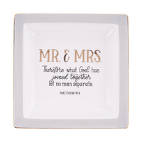 Mr. & Mrs. Joined Together Trinket Tray