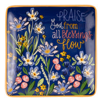 Praise God From Whom Blessings Flow Trinket Tray