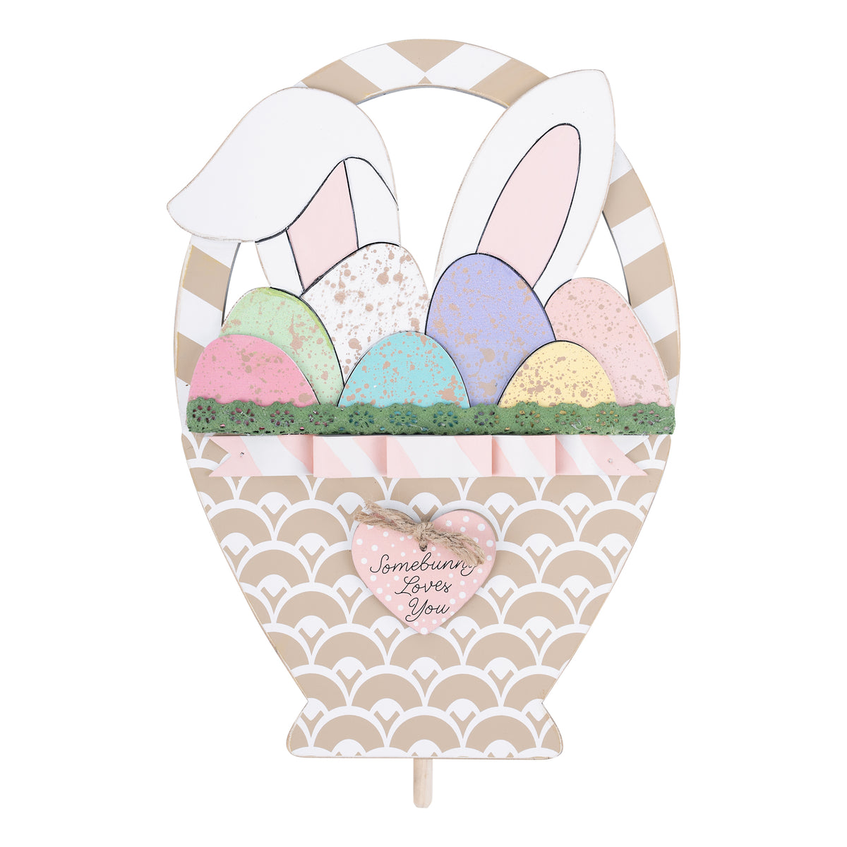 Speckled Eggs Basket Topper