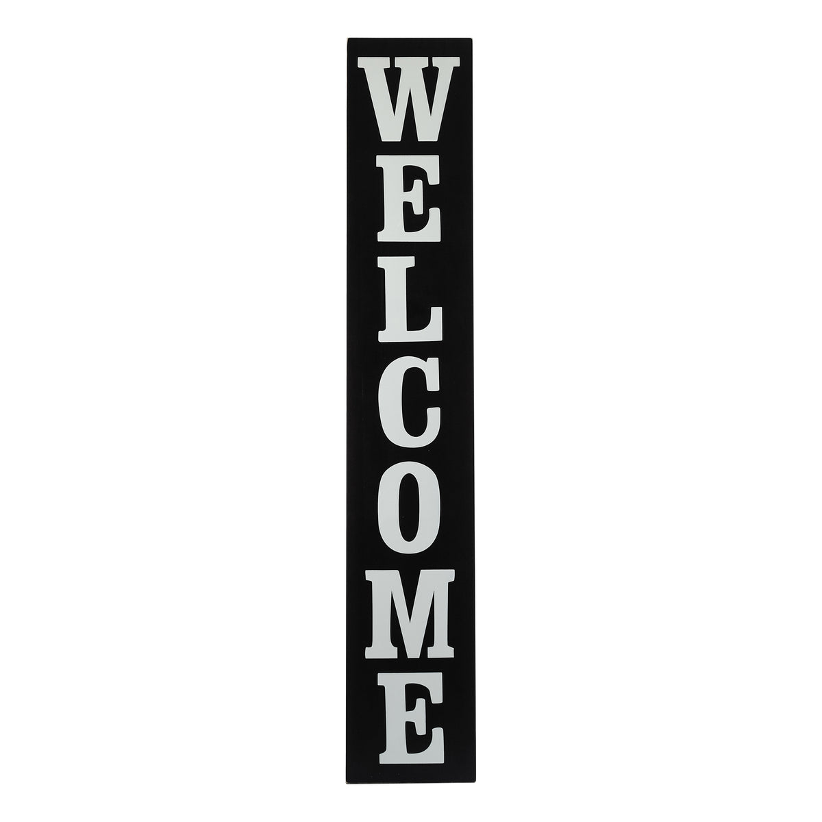 Black Welcome Board