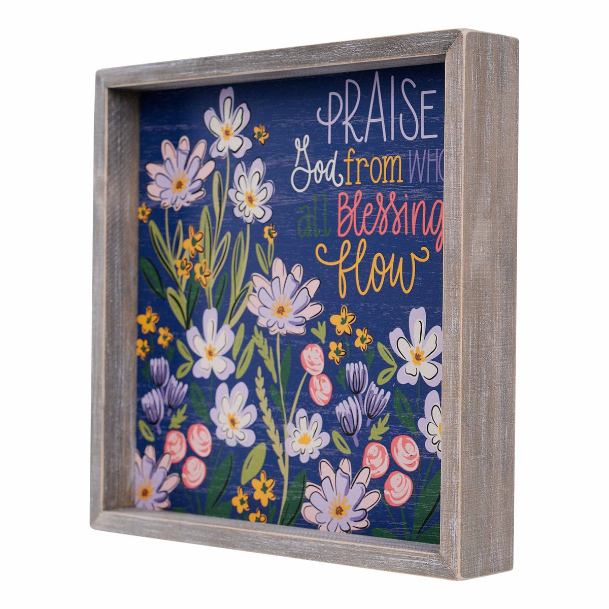 Praise God From Whom Blessings Flow Framed Board