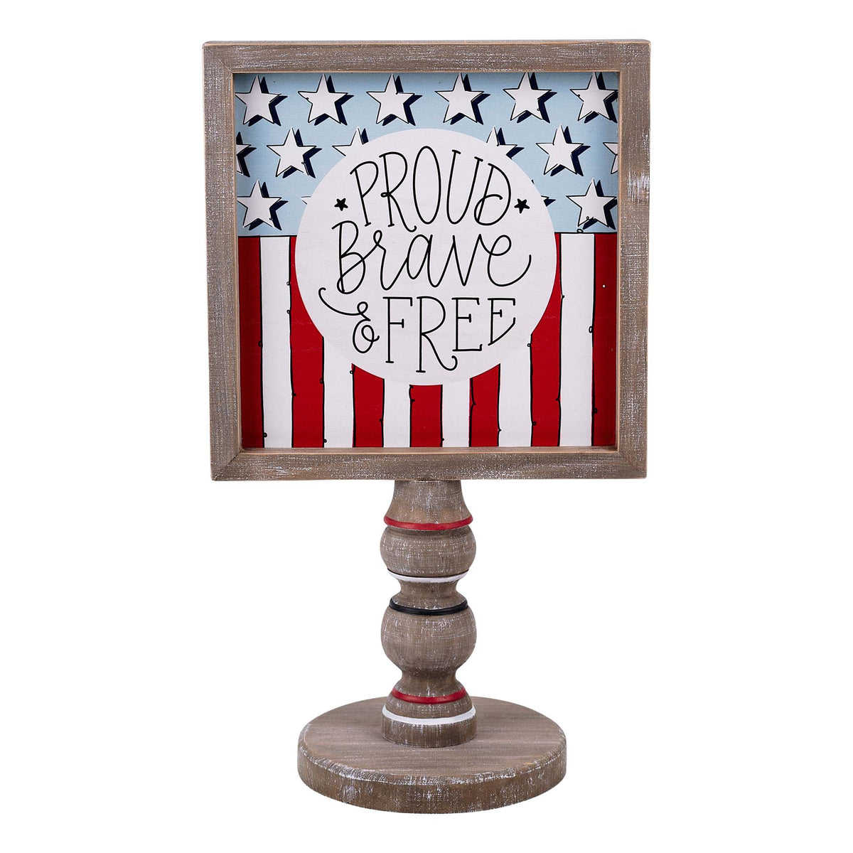 Fourth of July Wood Stand