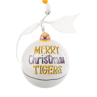 Merry Christmas LSU Santa Ornament