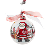 Merry Christmas Ohio State Santa Ornament