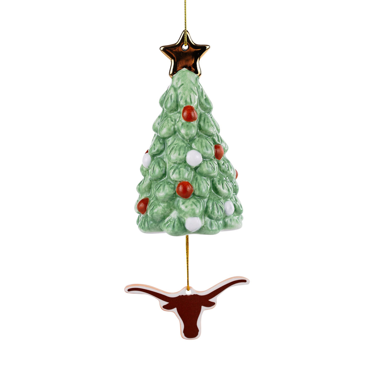 Texas Logo Christmas Tree Ornament