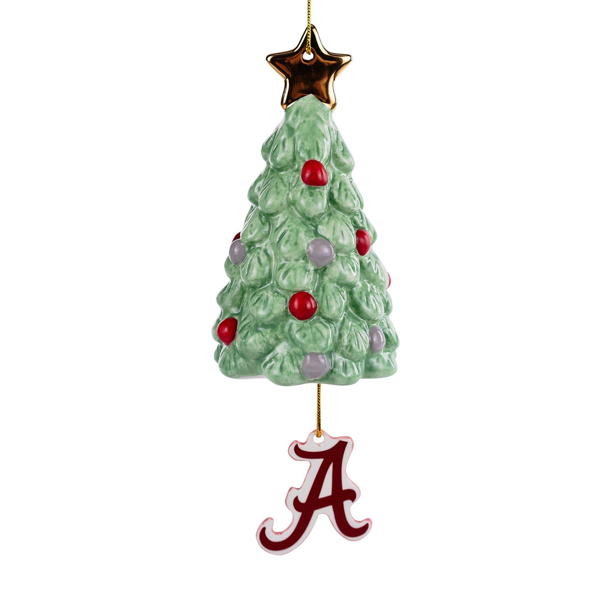 Alabama Logo Christmas Tree Ornament