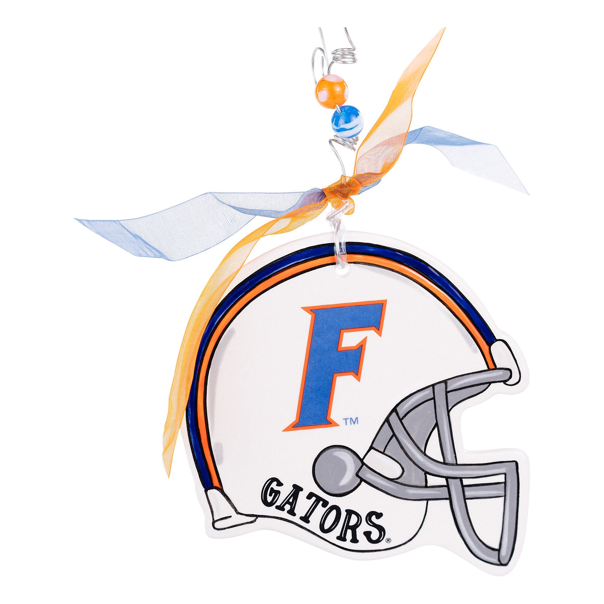 Florida Helmet Flat Ornament