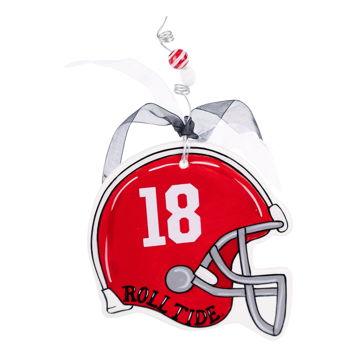 Alabama Helmet Flat Ornament