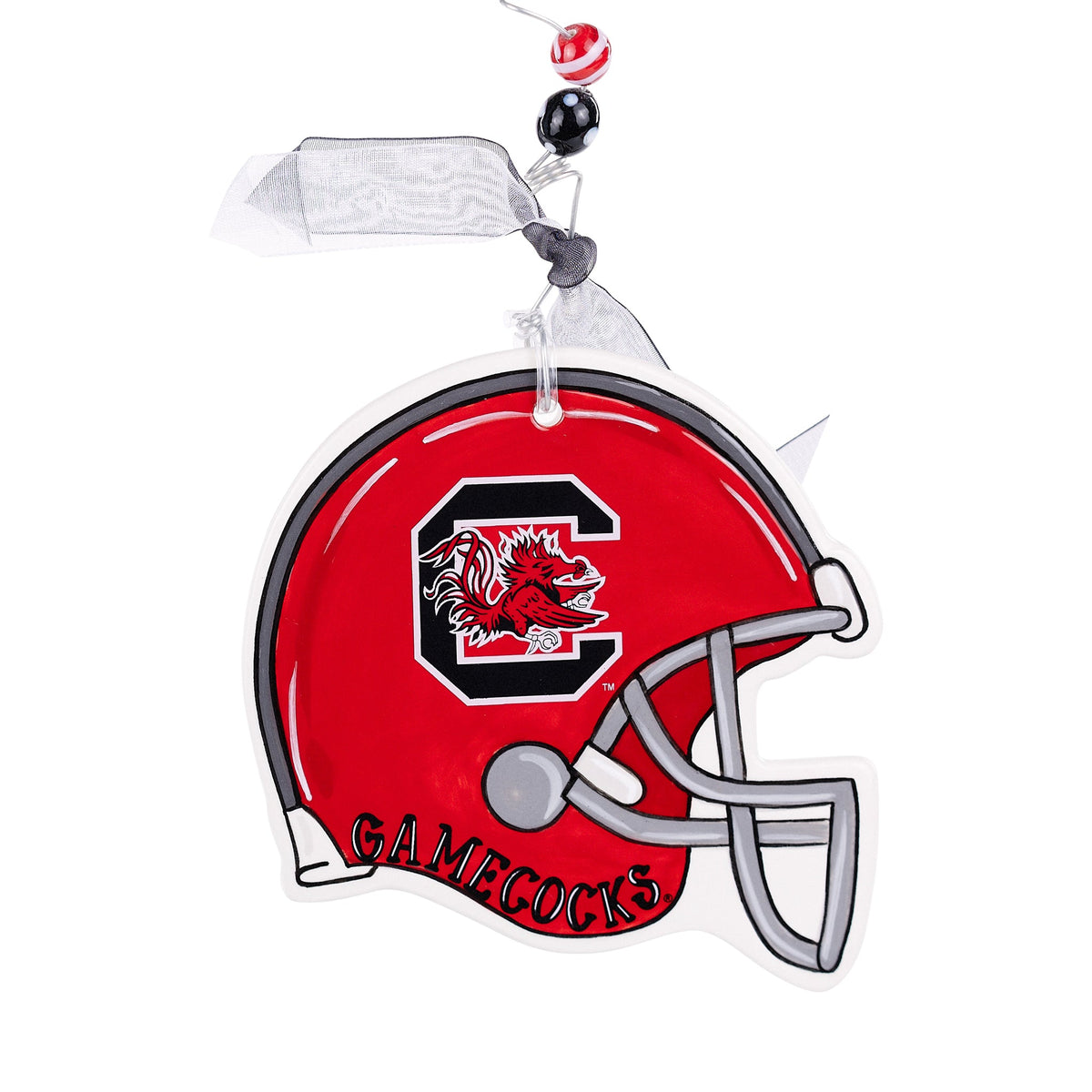 South Carolina Helmet Flat Ornament