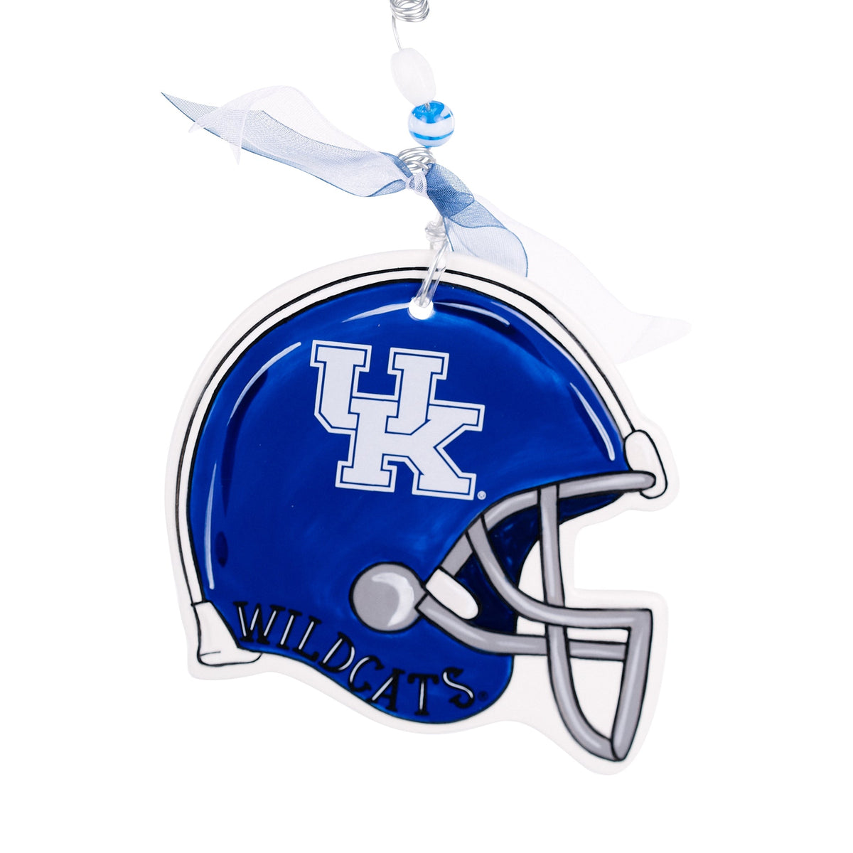 Kentucky Helmet Flat Ornament