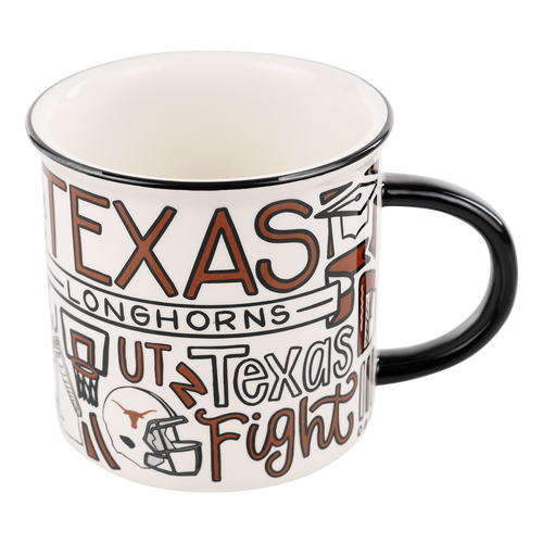 Texas Collage Campfire Mug