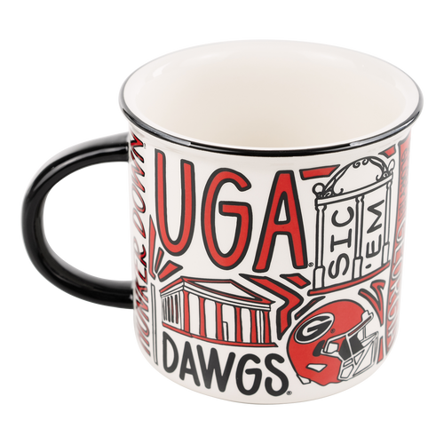 UGA Collage Campfire Mug