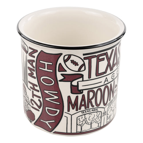 Texas A&M Collage Campfire Mug