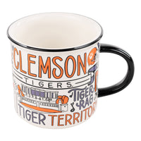 Clemson Collage Campfire Mug