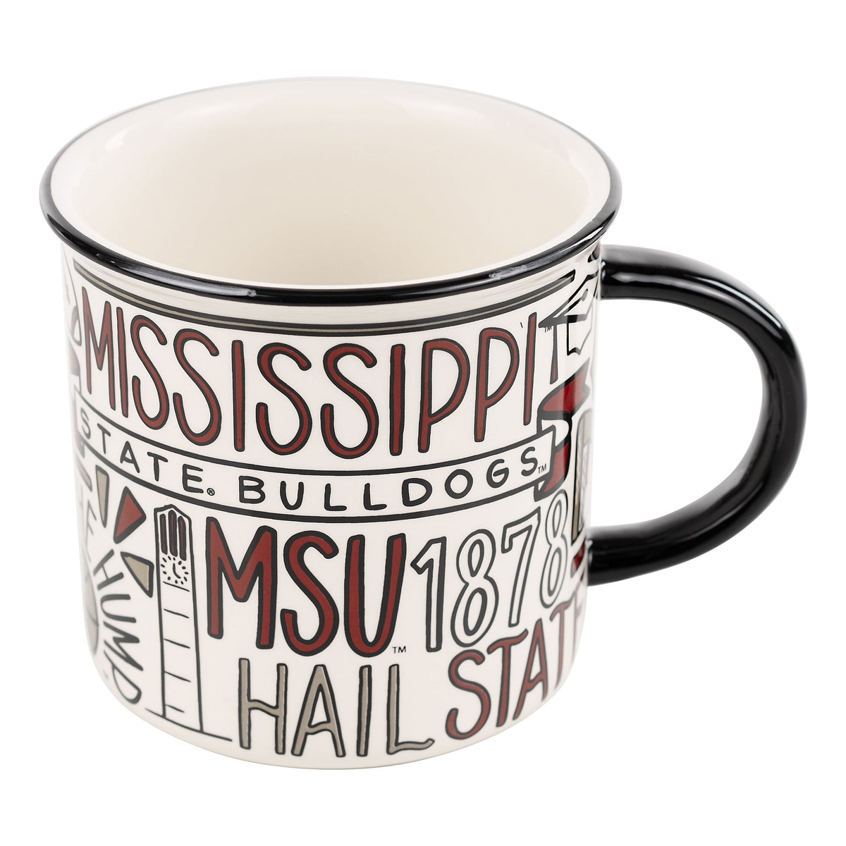 Mississippi State Collage Campfire Mug