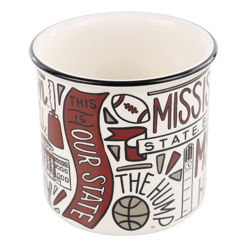 Mississippi State Collage Campfire Mug