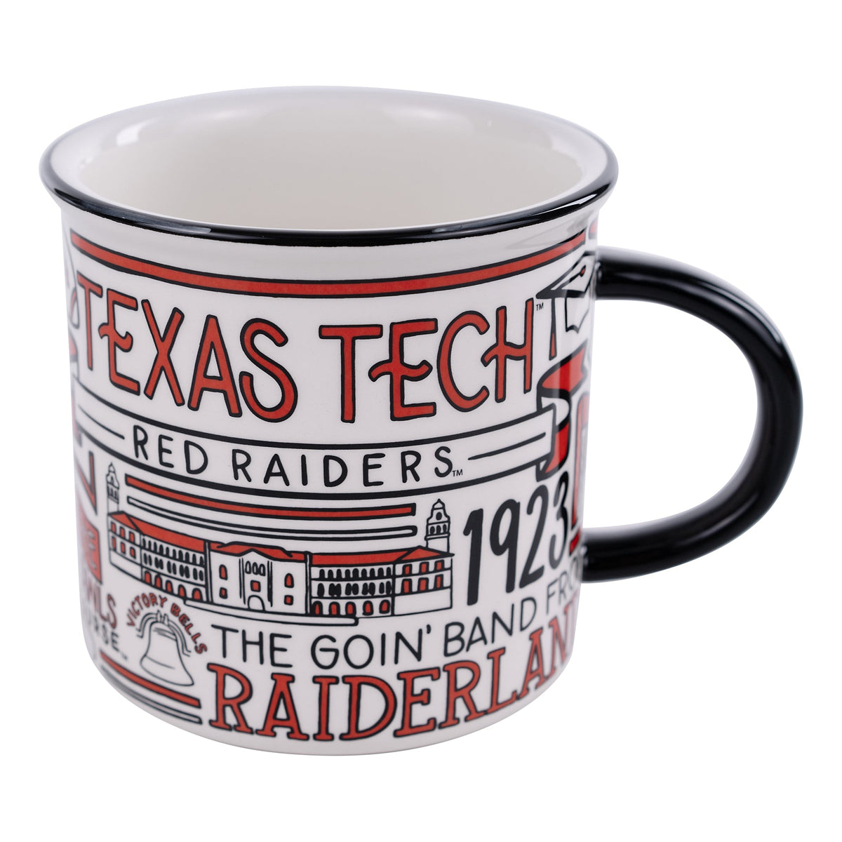 Texas Tech Collage Campfire Mug