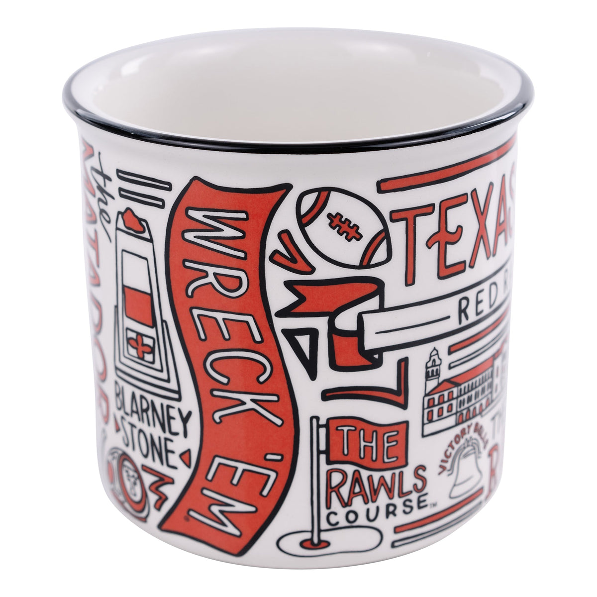 Texas Tech Collage Campfire Mug