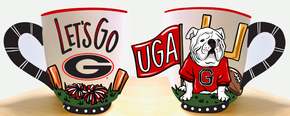 Let's Go UGA Mug