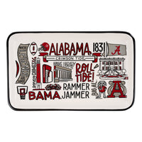 Alabama Collage Trinket Tray