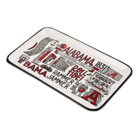 Alabama Collage Trinket Tray