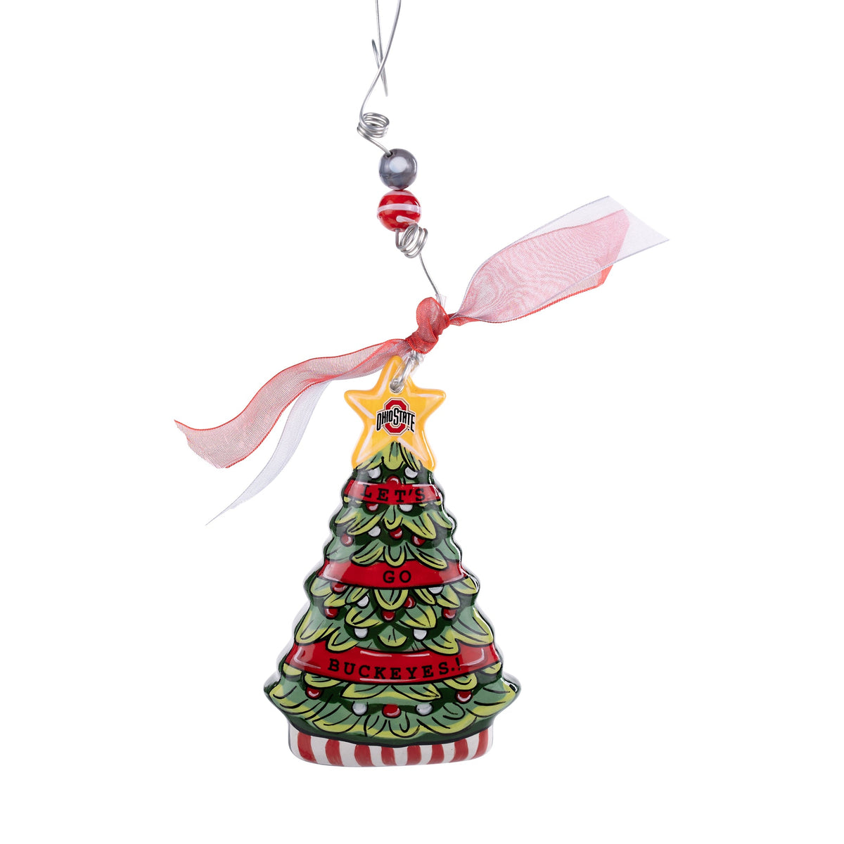 Ohio State Tree Puff Ornament