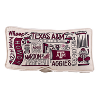 Texas A&M Collage Pillow