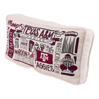 Texas A&M Collage Pillow