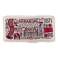 Arkansas Collage Pillow